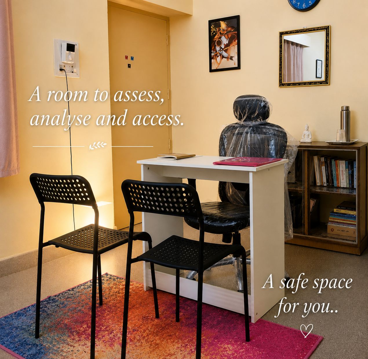 A place where you are heard, seen and understood